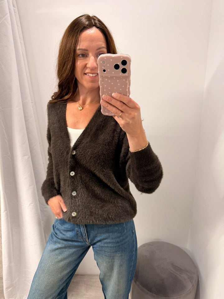 Brula Cardigan - Chocolate Torte