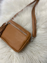 Load image into Gallery viewer, Leather Camera Bag - Tan
