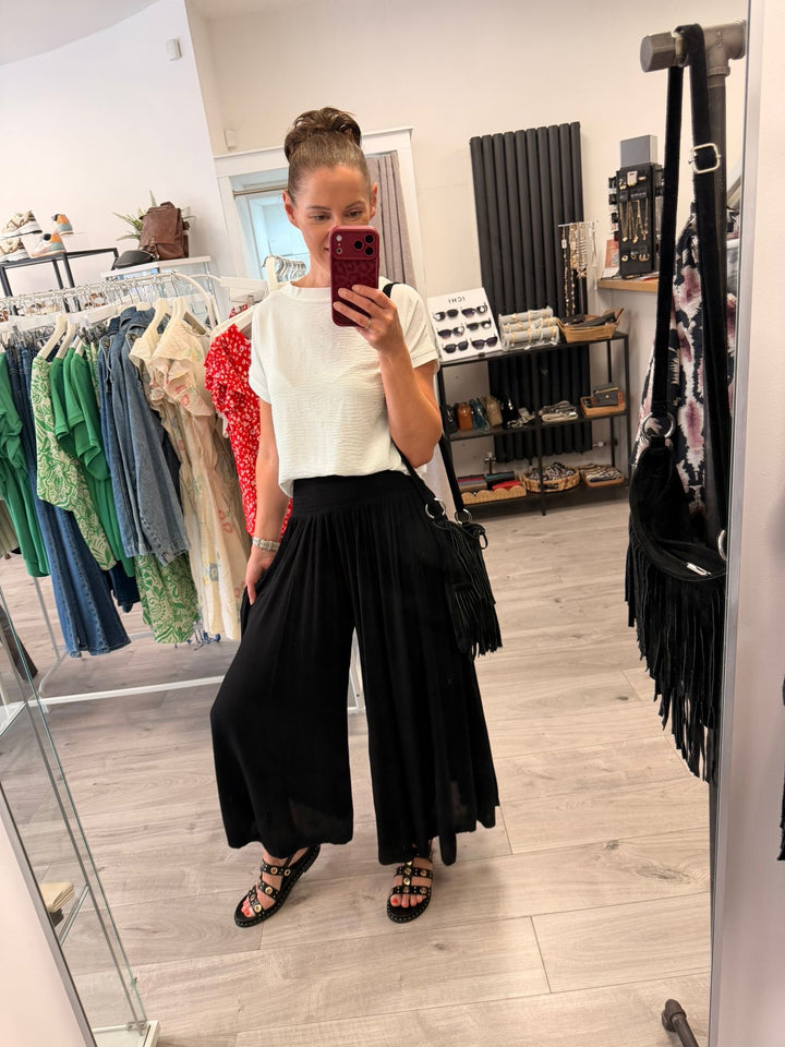 PRE ORDER - Ameera Palazzo Pants - Black