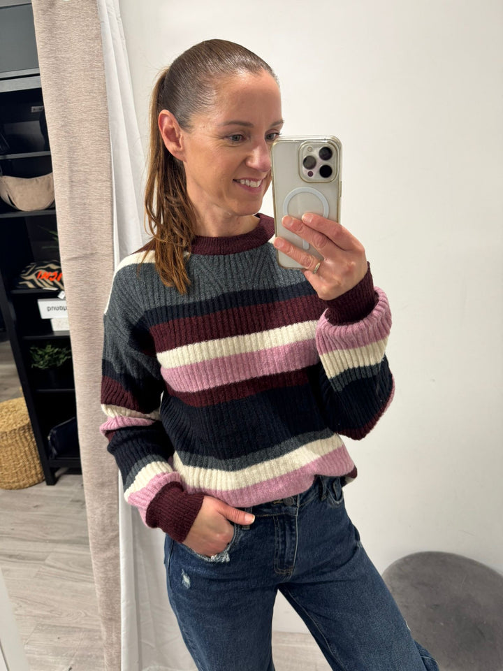 Onema Pullover - Port Royale Stripe