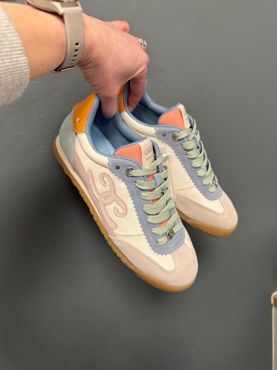 Carmela Melia Suede Trainers