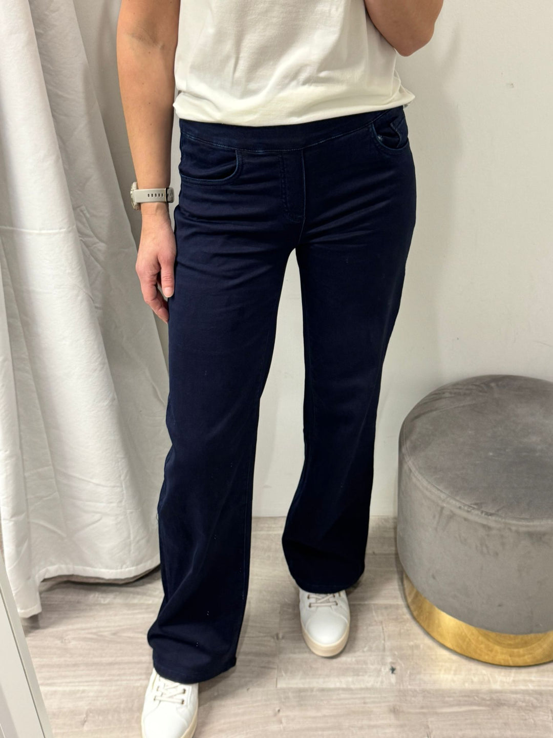 Tocada Wide Leg Jeans - Dark Wash