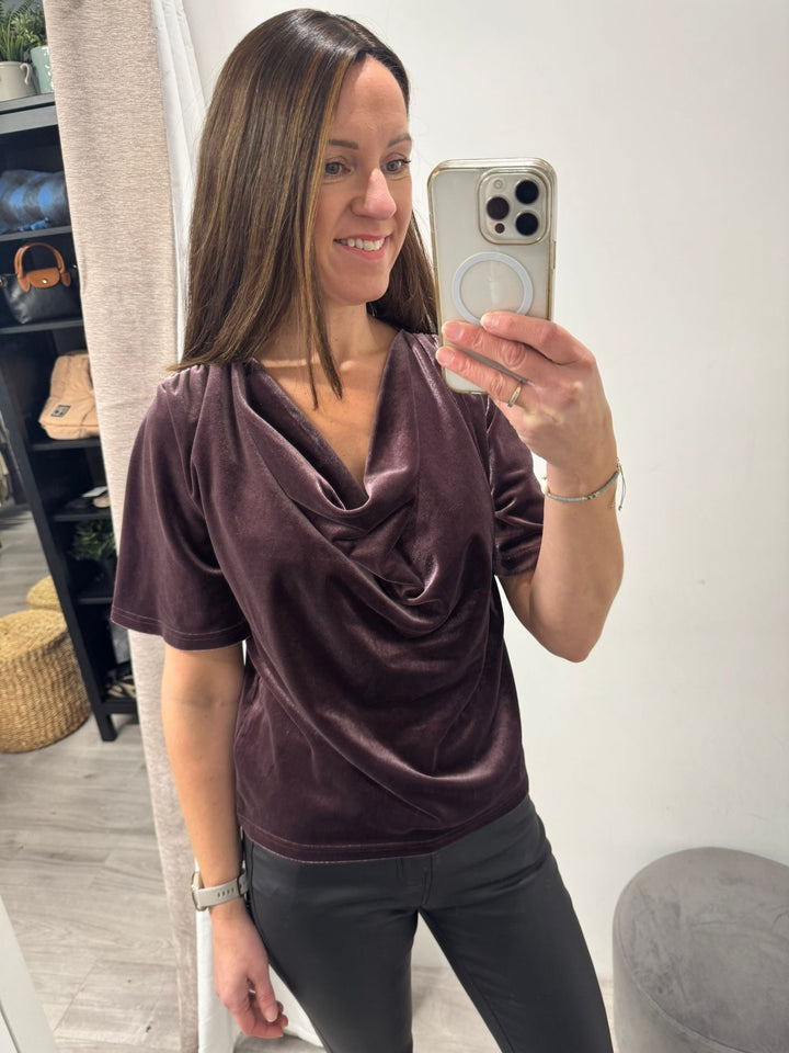 Perlina Draping Blouse