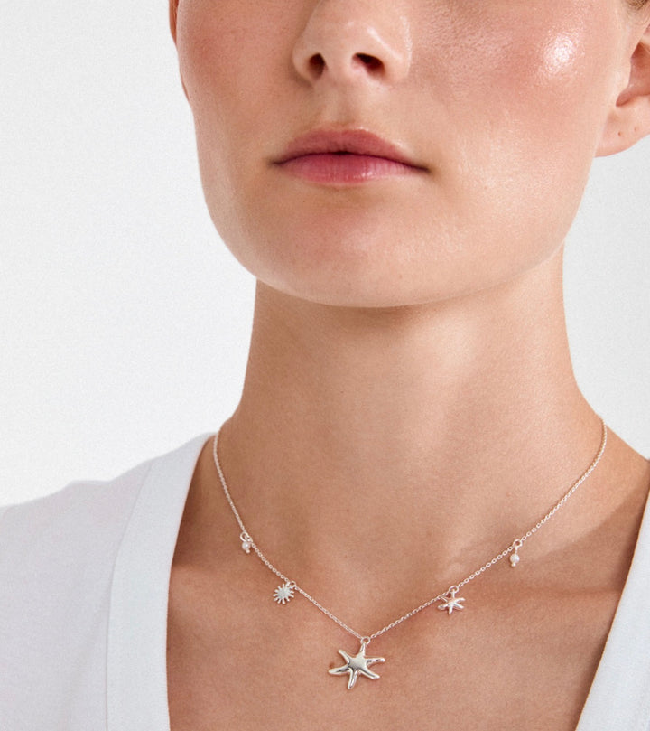 Prism Necklace - Silver Plated