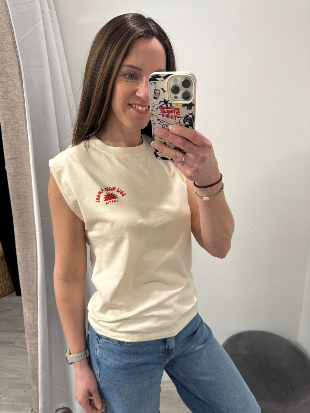 Paola Sleeveless T-shirt
