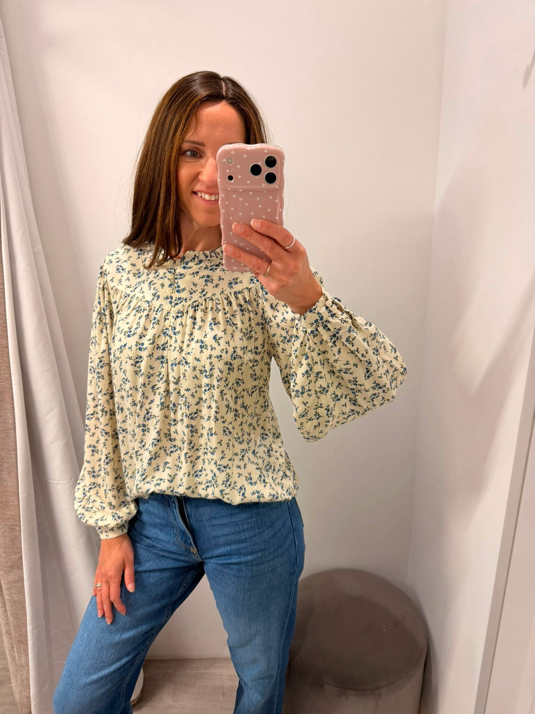 Vera Blouse - Birch Flower