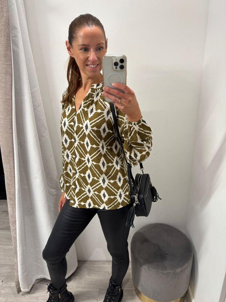 Toxik Leather Look Jeans