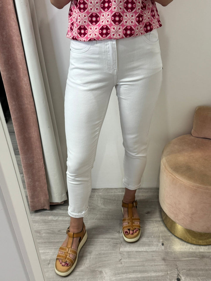 Toxik Boyfriend Jeans - White