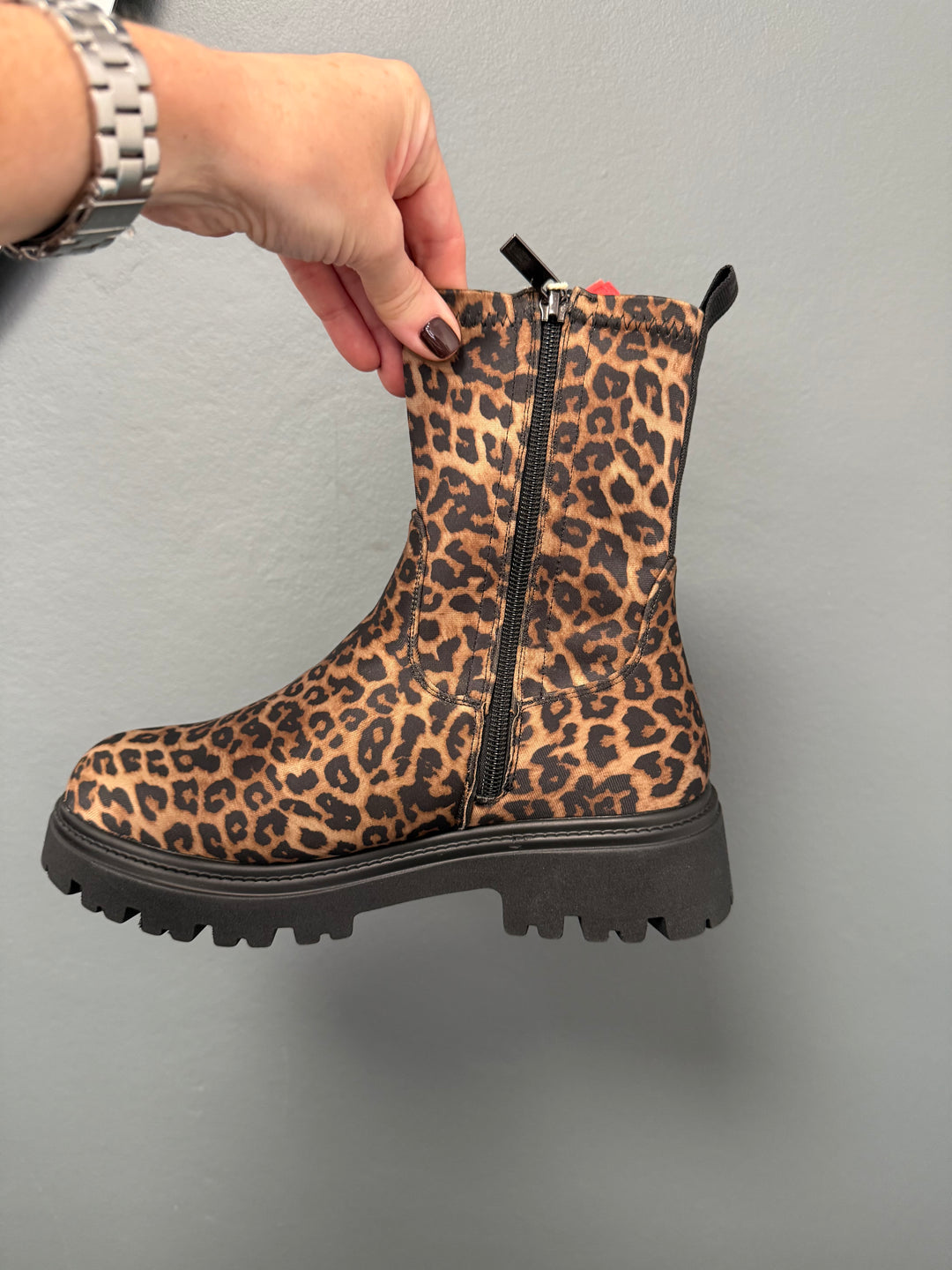 Xti Leopard Print Boots