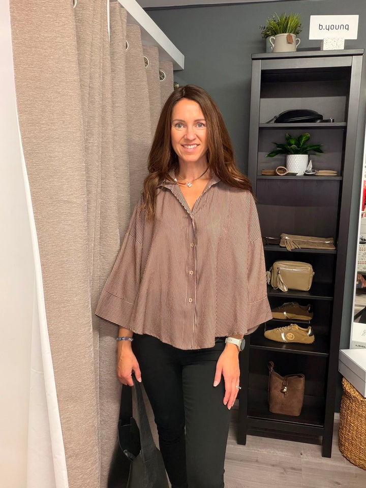 Lucia Shirt - Taupe
