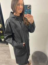 Load image into Gallery viewer, Tazi Rain Jacket - Black
