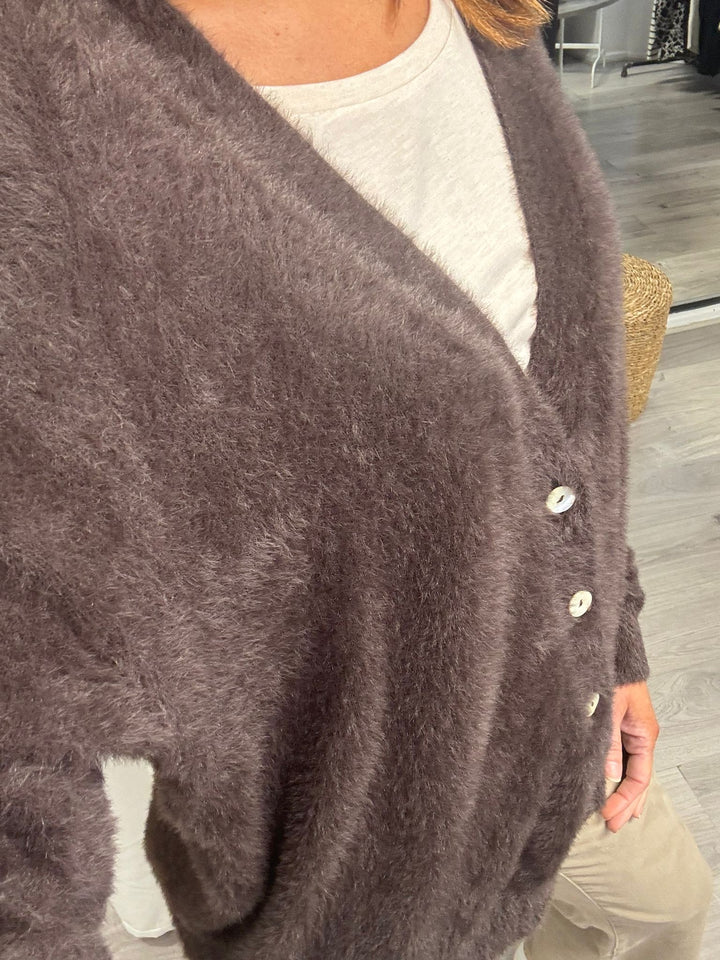 Brula Cardigan - Chocolate Torte
