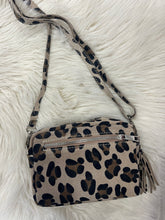 Load image into Gallery viewer, Suede Camera Bag - Leopard
