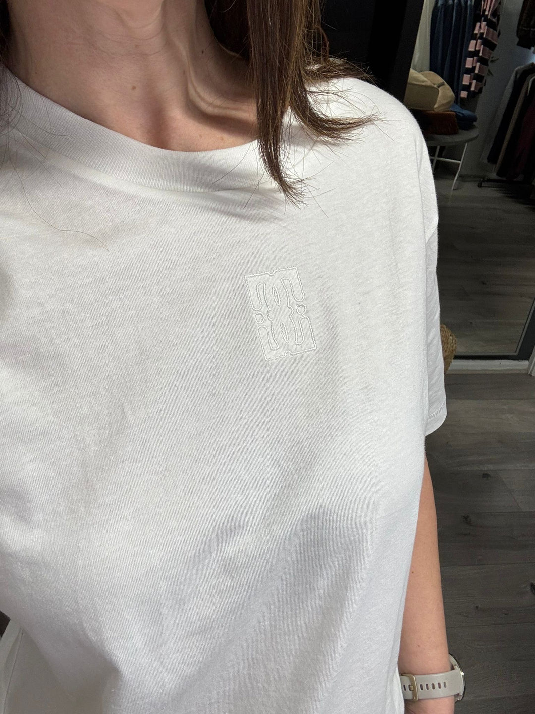 Nica T-shirt - Cloud Dancer