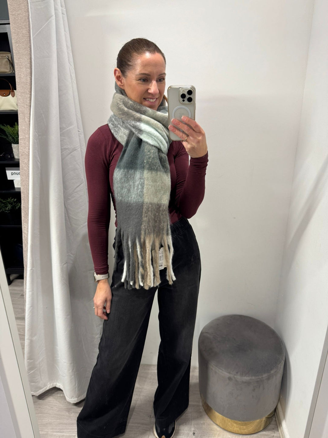 Wilma Scarf - Surf Mix
