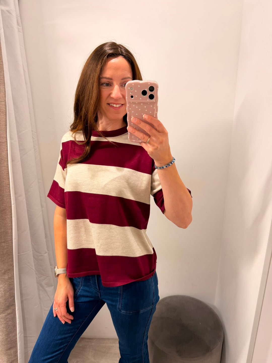 Luls Loose Top - Stripe