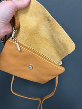 Load image into Gallery viewer, Luna Leather Crossbody Bag - Tan
