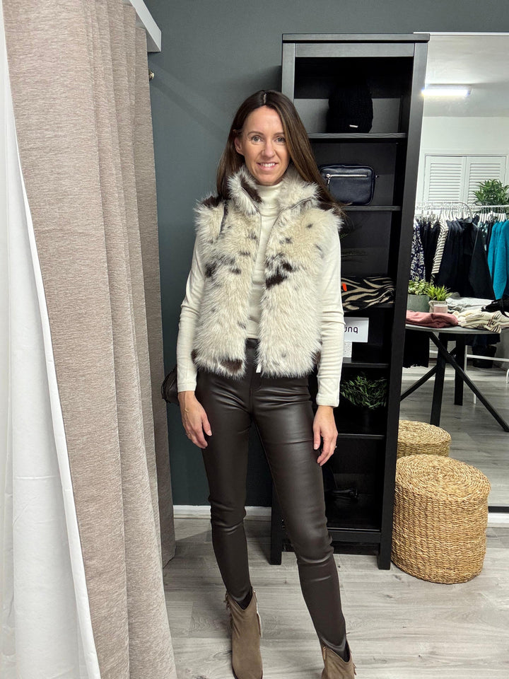 Nikki Faux Fur Gilet