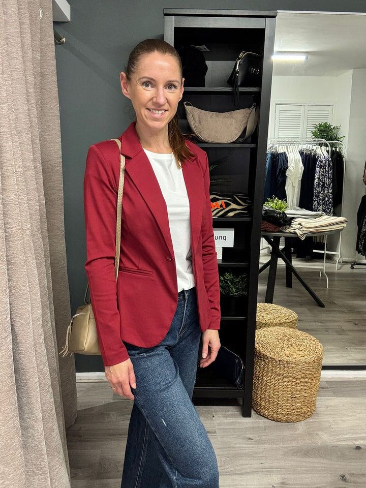 Kate Blazer - Biking Red