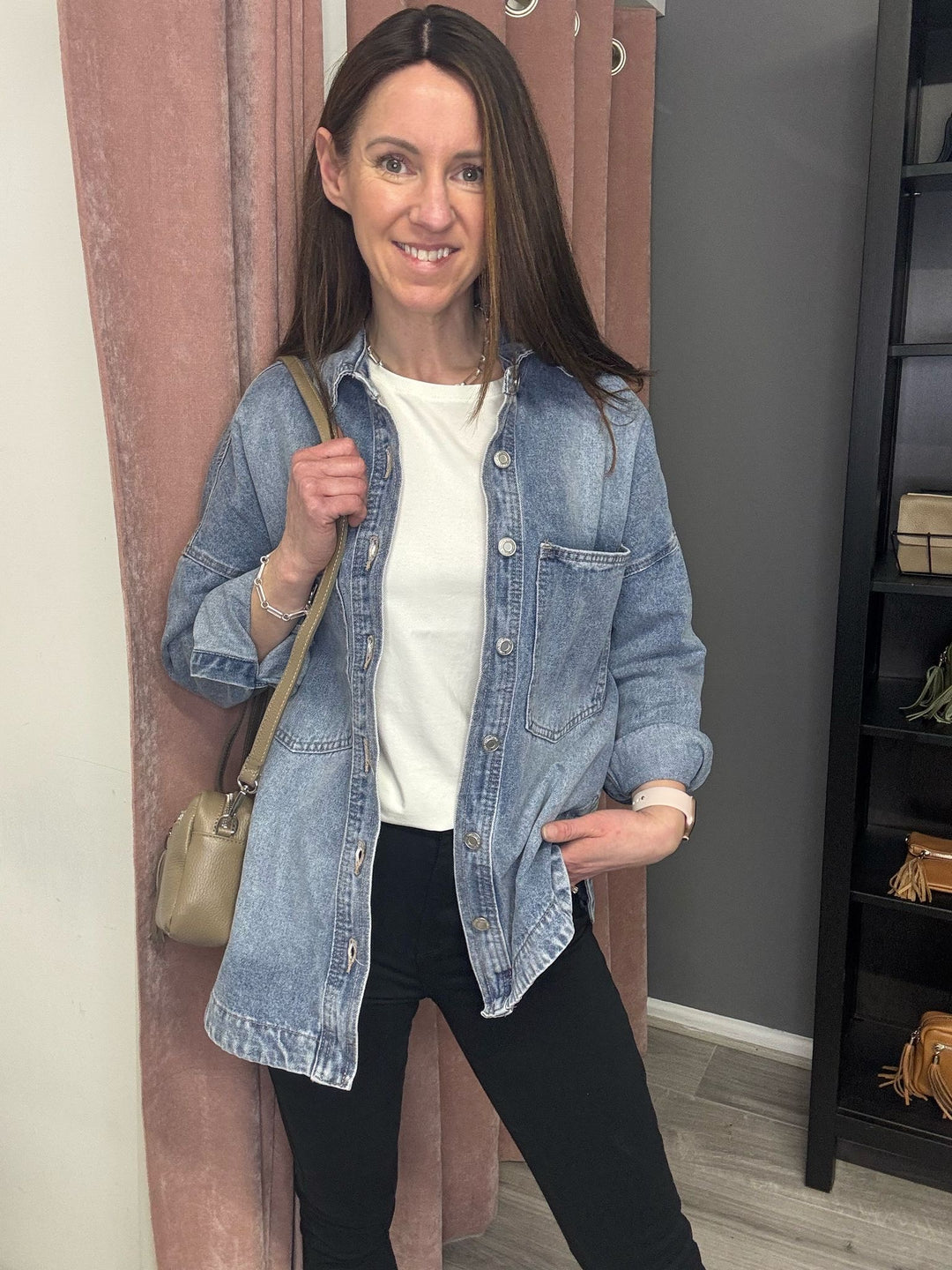 Bethan Shacket - Denim