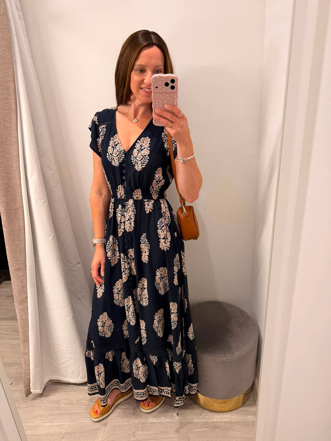 Ciara Midaxi Dress - Midnight Cove