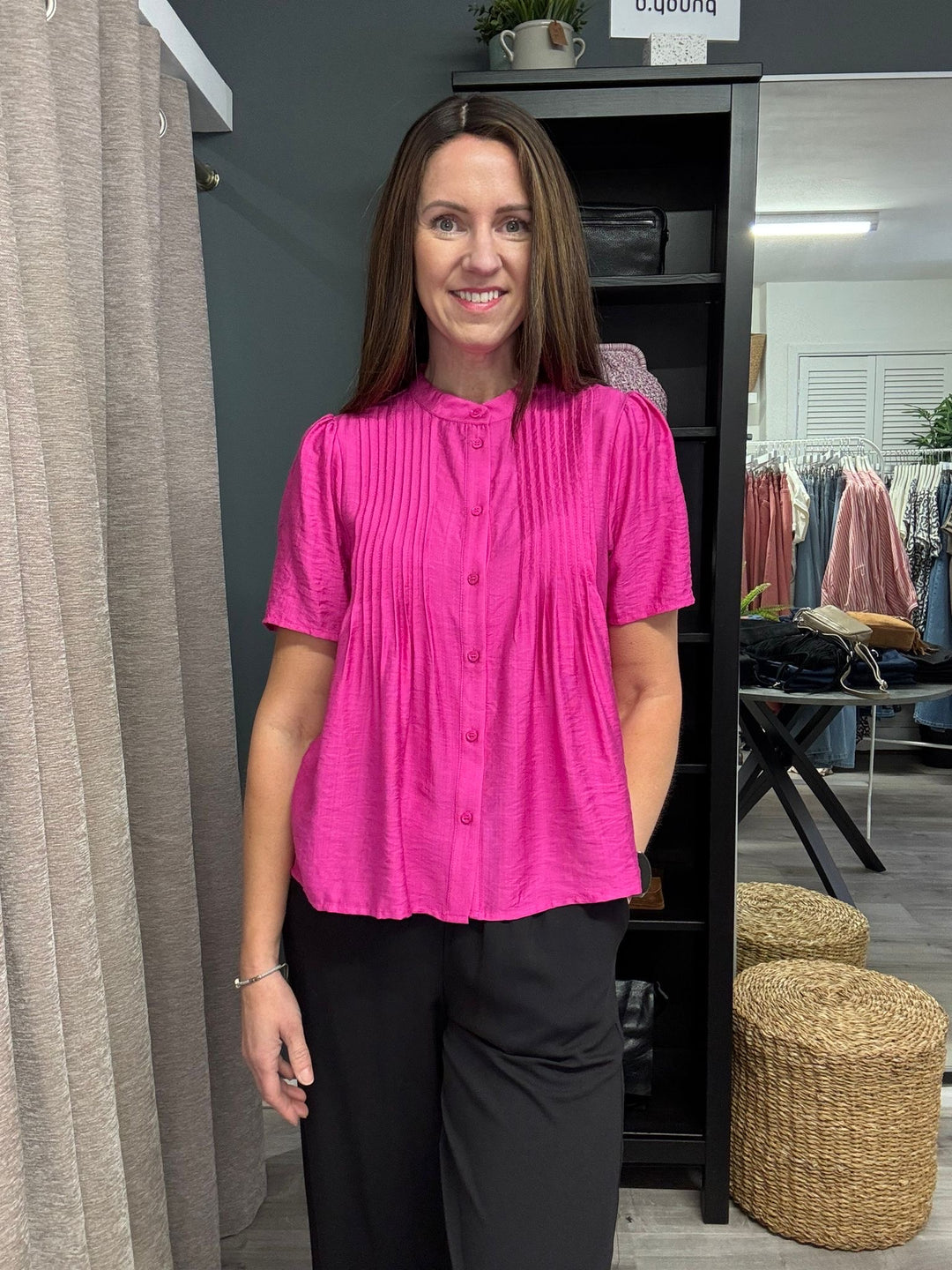 Wilma Shirt - Very Berry