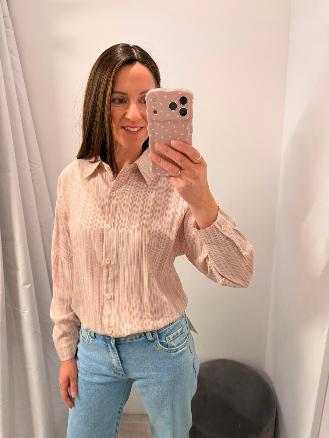Lydia Shirt - Blush
