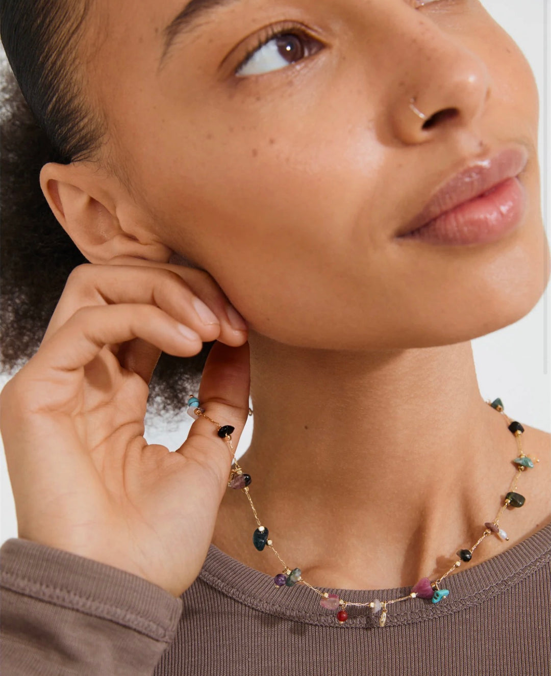 Here Necklace - Gold Plated
