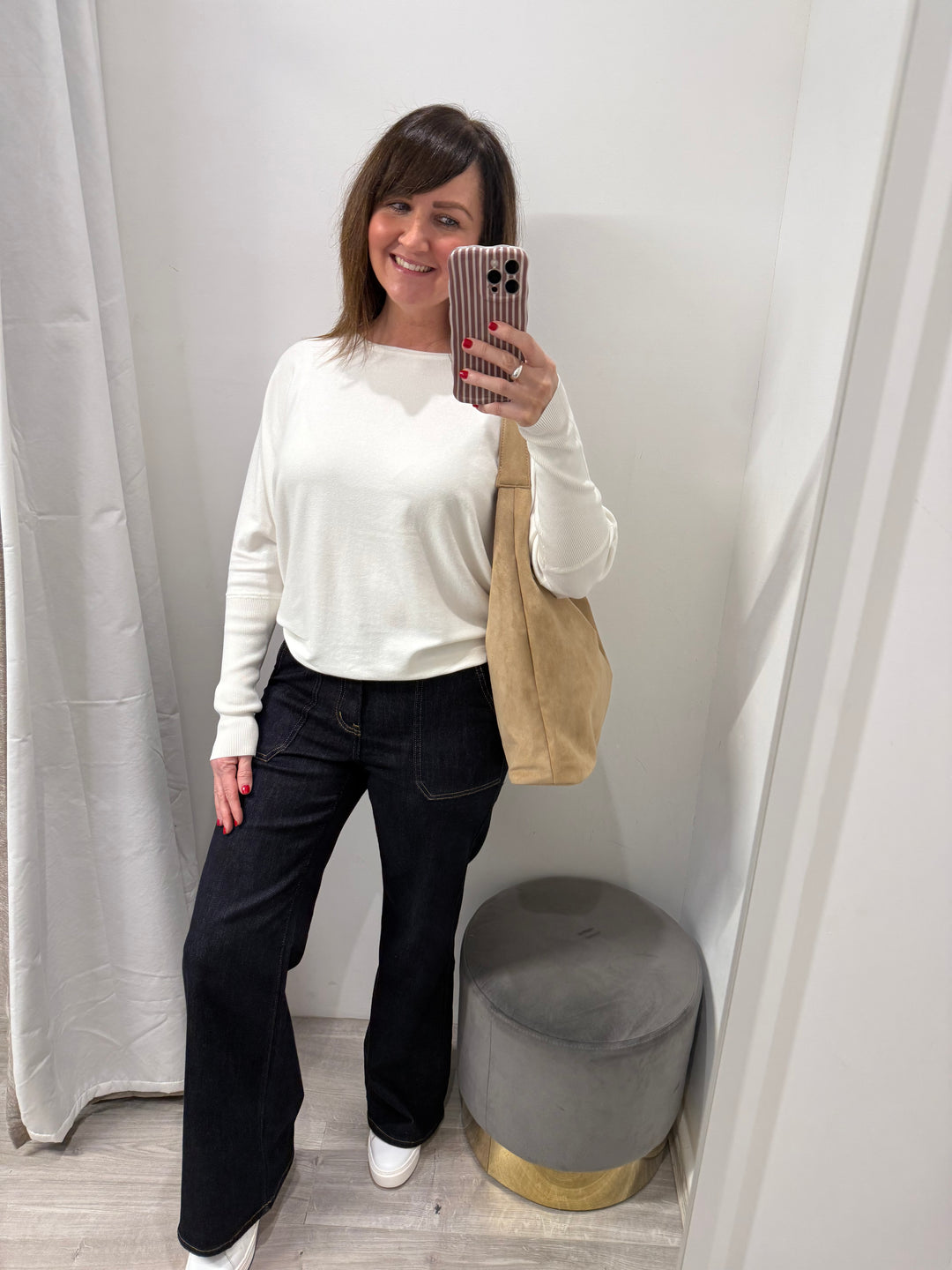 Toxik Jodie Wide Leg Jeans - Indigo