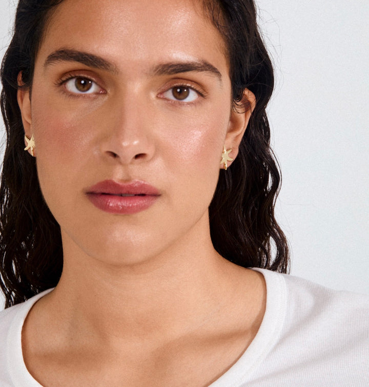 Prism Earrings - Gold Plated