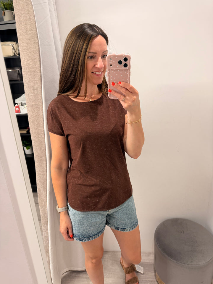 Rebel T-shirt - Chicory Coffee