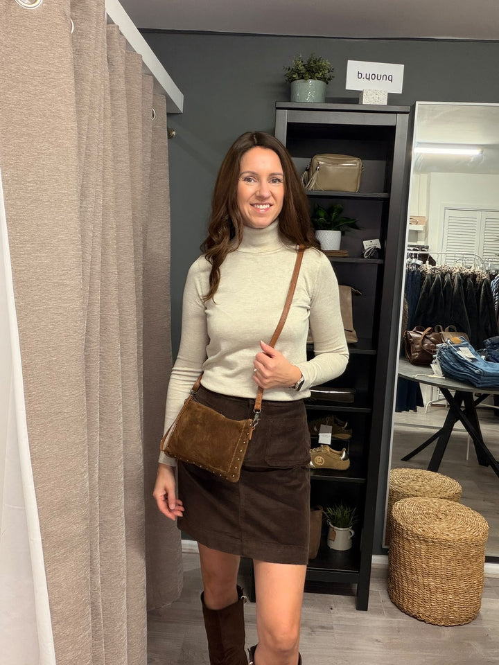 Luls Rollneck Jumper - Oatmeal
