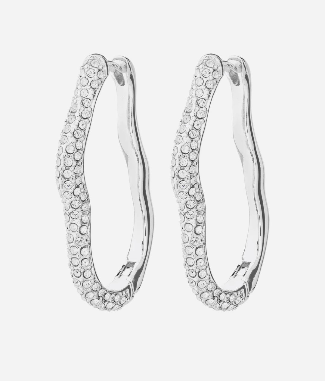 Avola Earrings - Silver Plated
