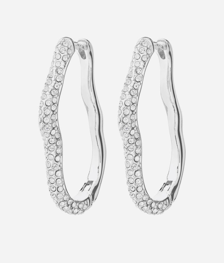 Avola Earrings - Silver Plated