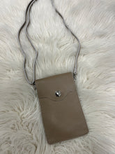 Load image into Gallery viewer, Zara Leather Phone Pouch Bag - Taupe
