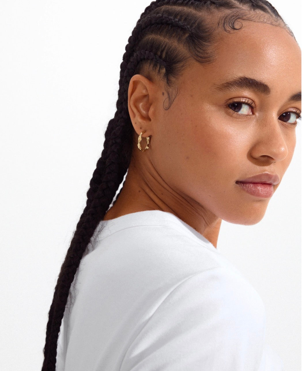 Here Hoops - Gold Plated