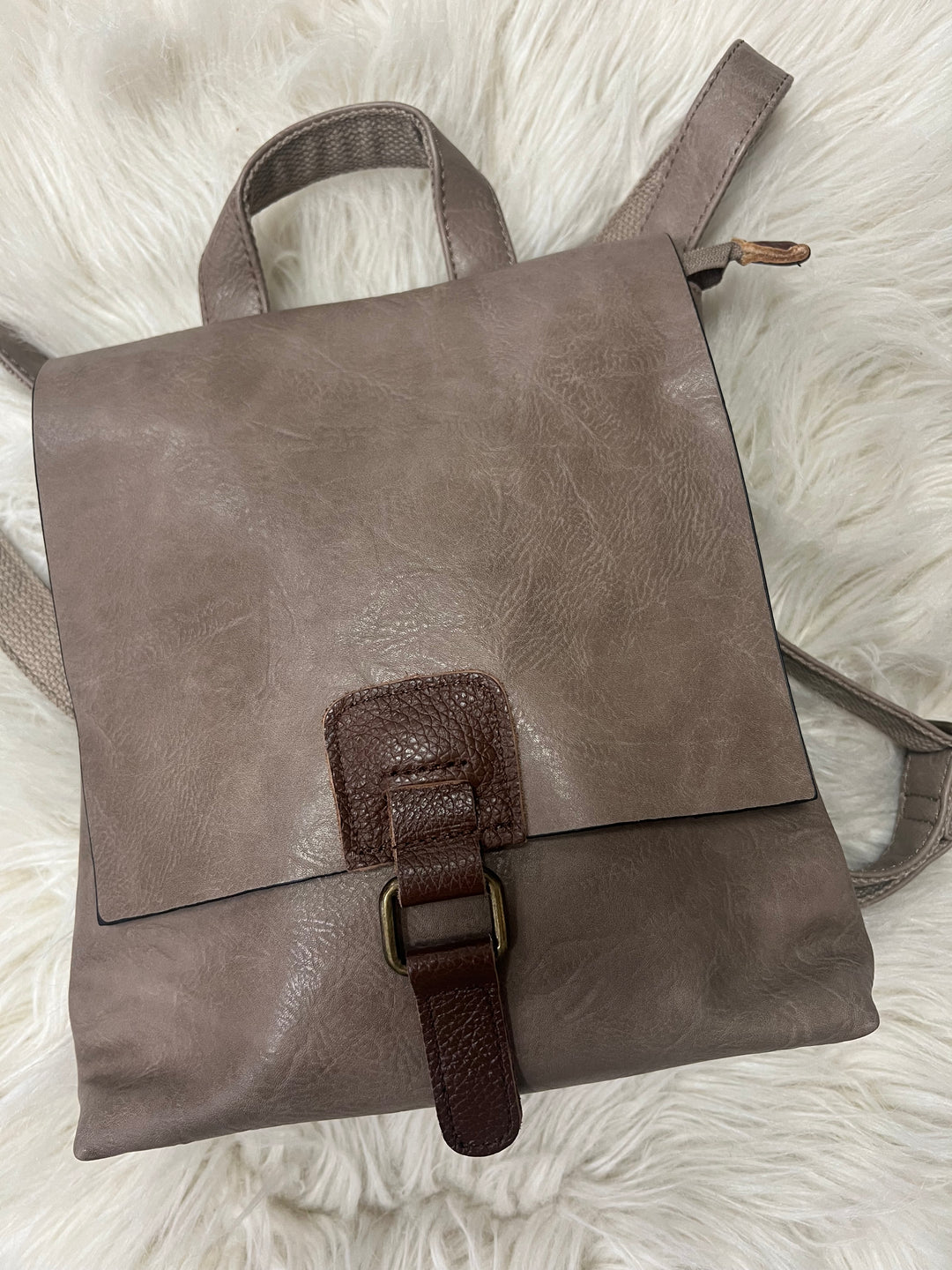Laurie Mini Rucksack - Taupe