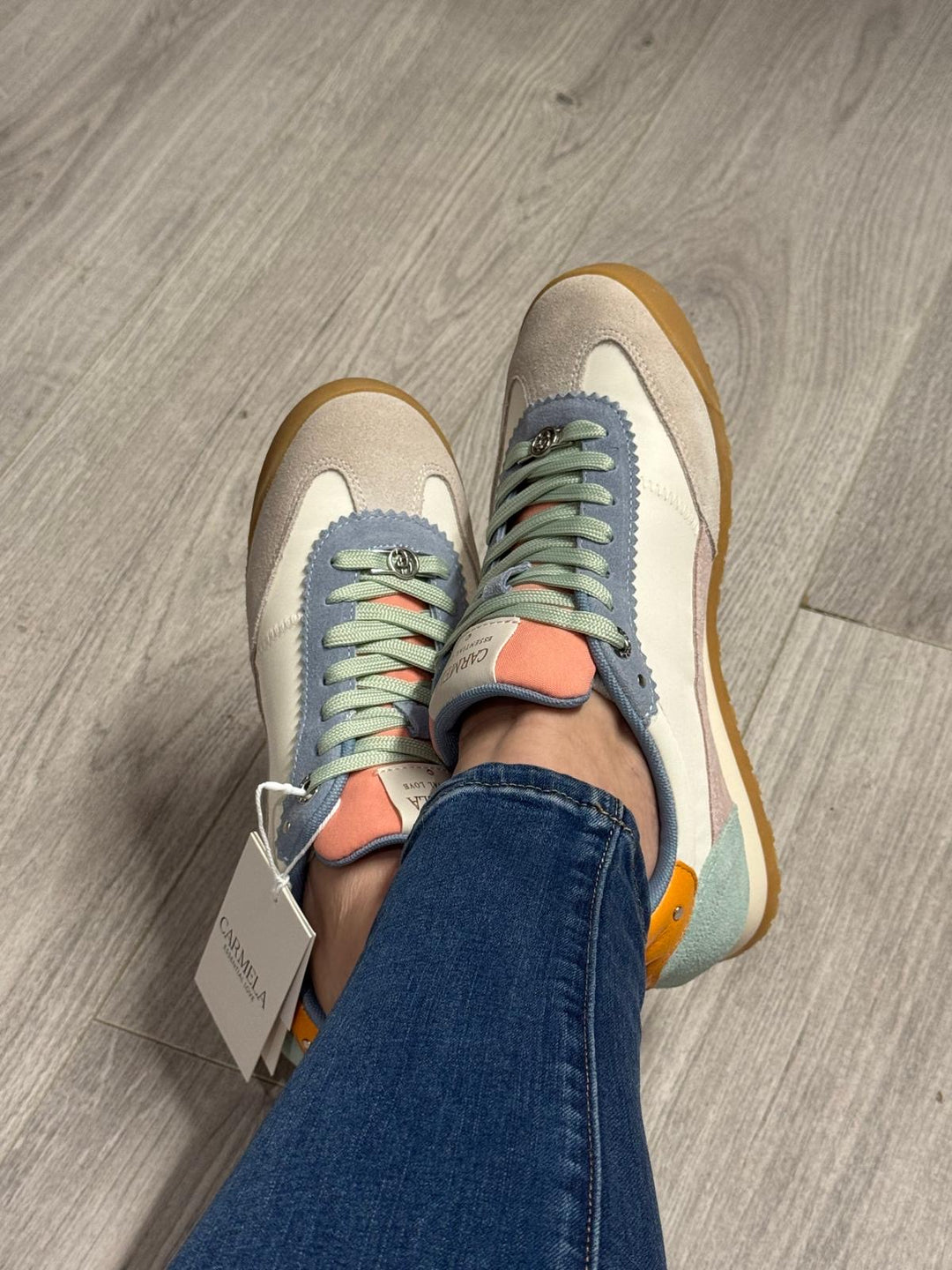 Carmela Melia Suede Trainers