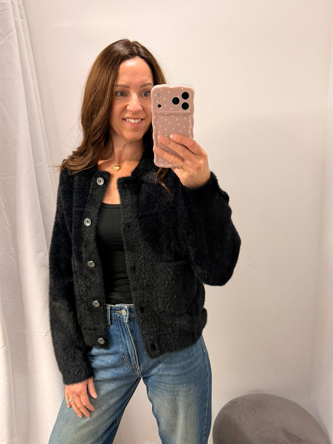 Bubbly Jacket - Black