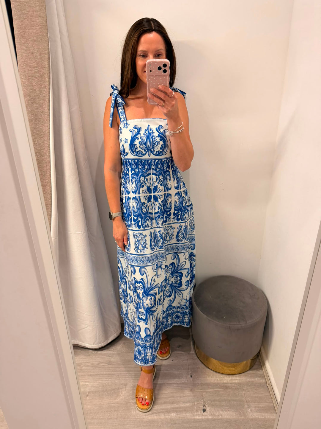 Ariana Dress - Boho Blue