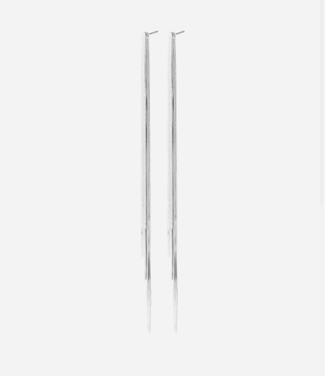 Olanor Earrings - Silver Plated