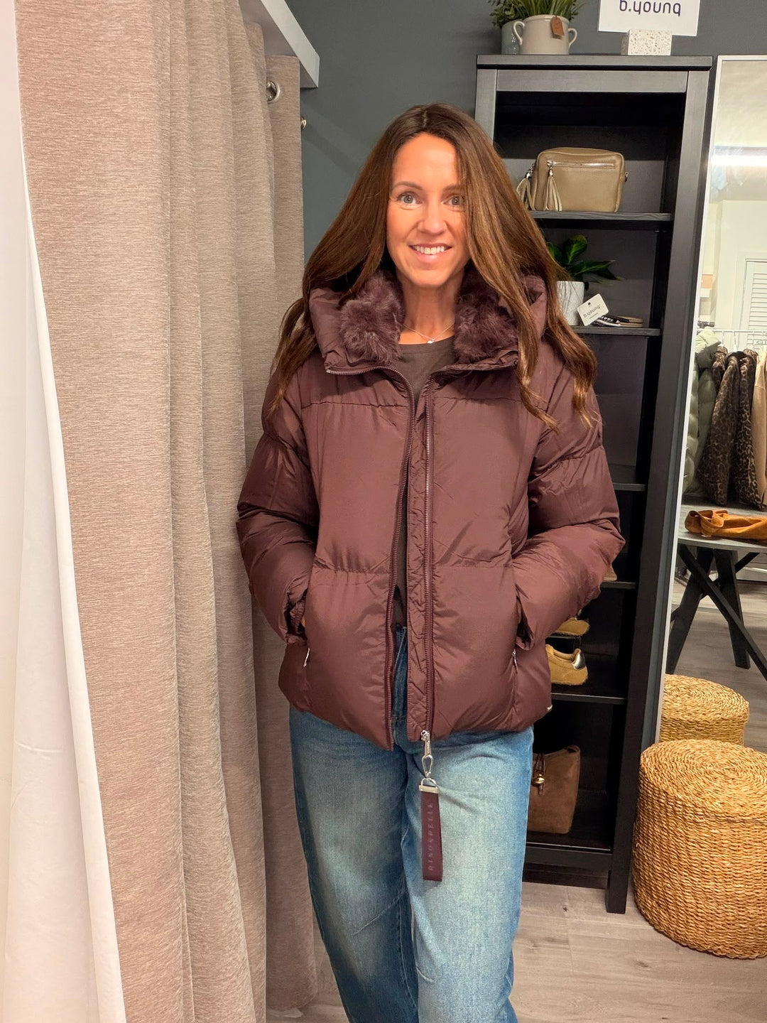 Joni Coat - Fudge Cloak