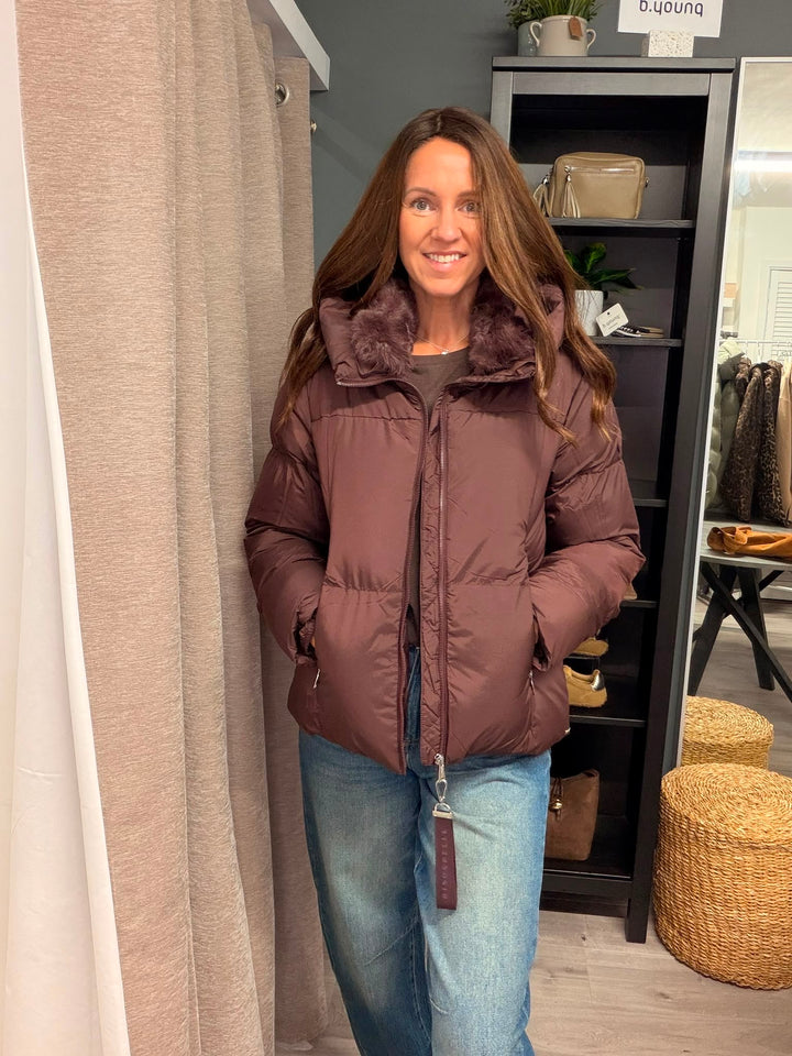 Joni Coat - Fudge Cloak