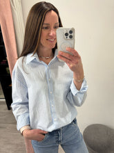 Load image into Gallery viewer, Nova Striped Shirt - Blue
