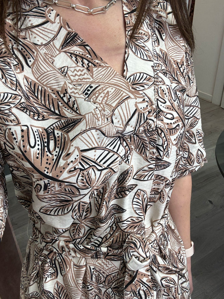 Ibano Midi Dress