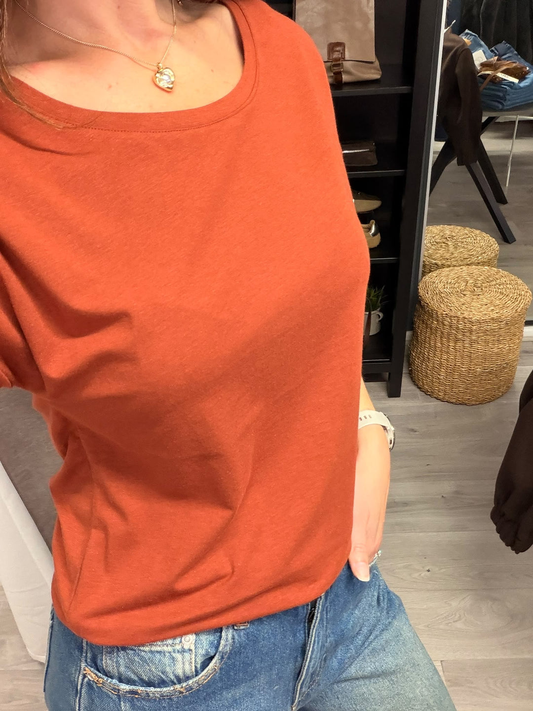 Pamila T-shirt - Paprika