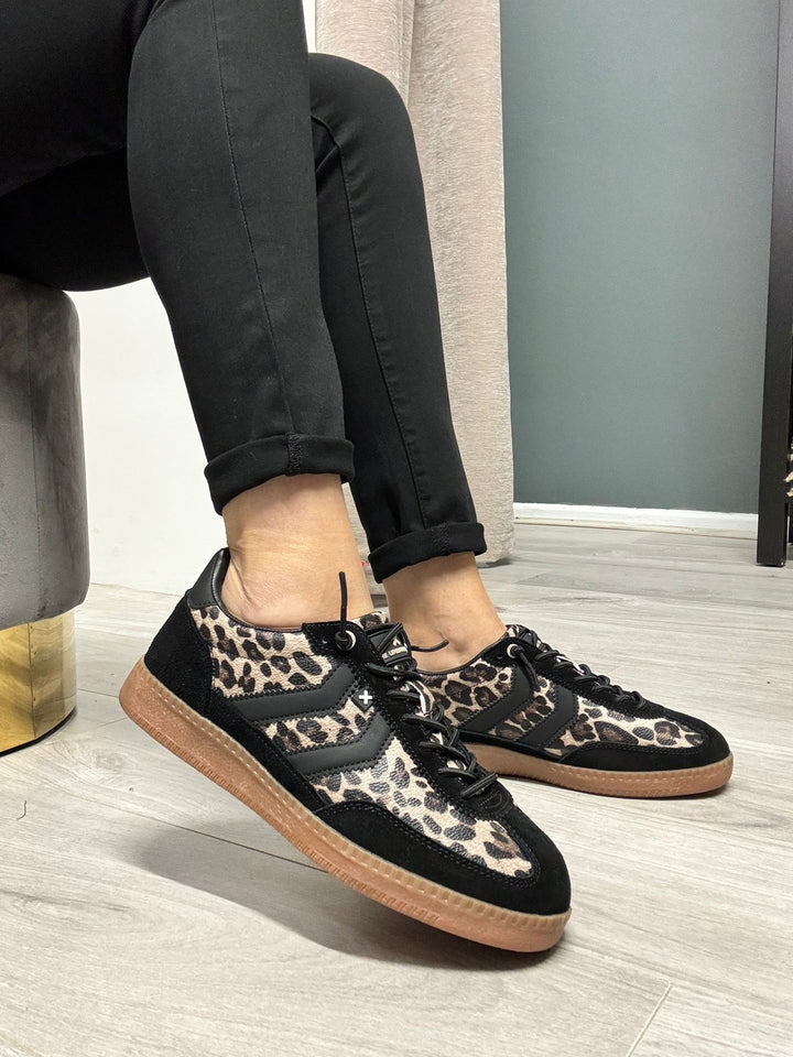 Xti Lyla Trainers - Leopard