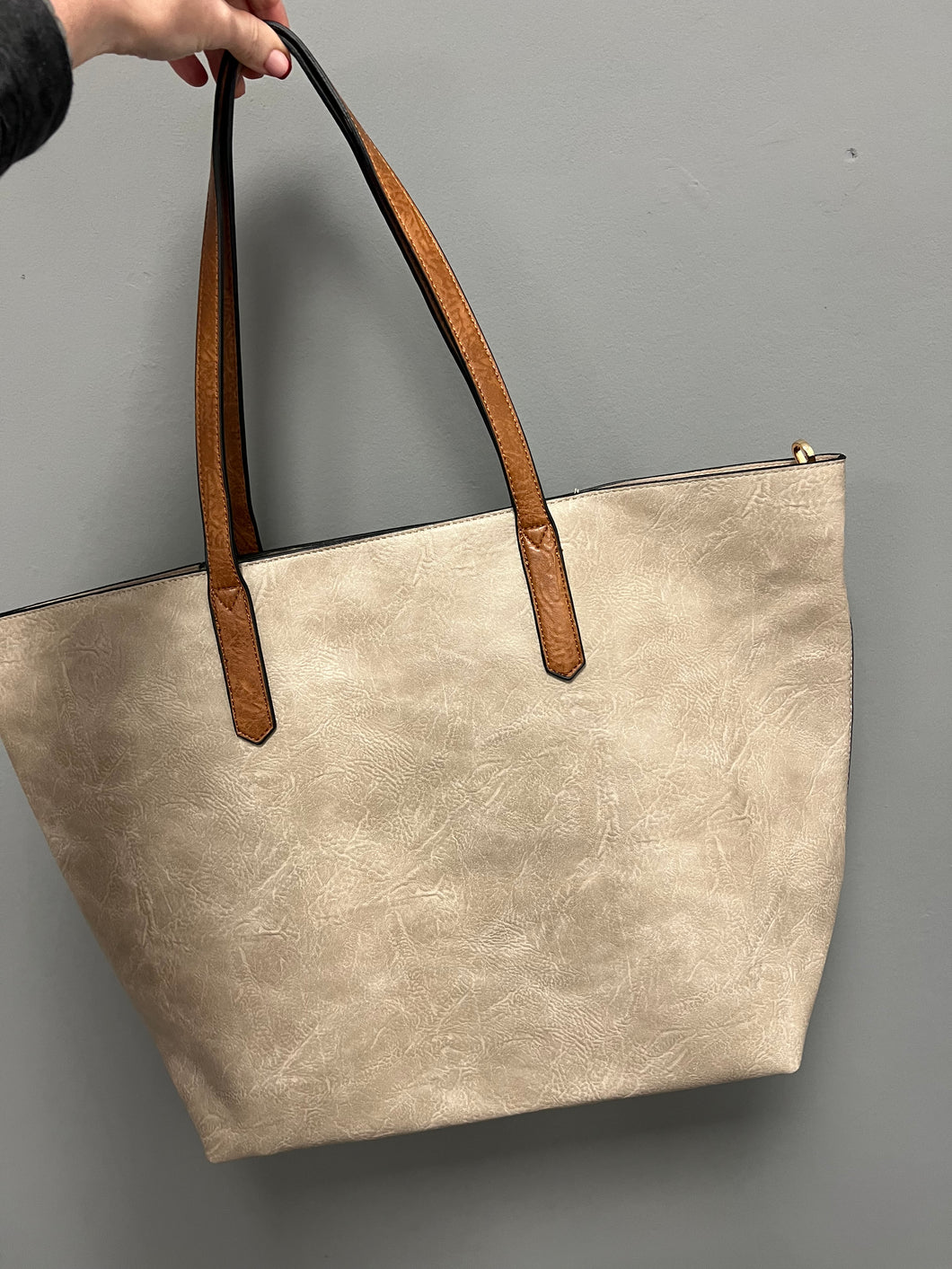 Florence Tote Bag - Taupe