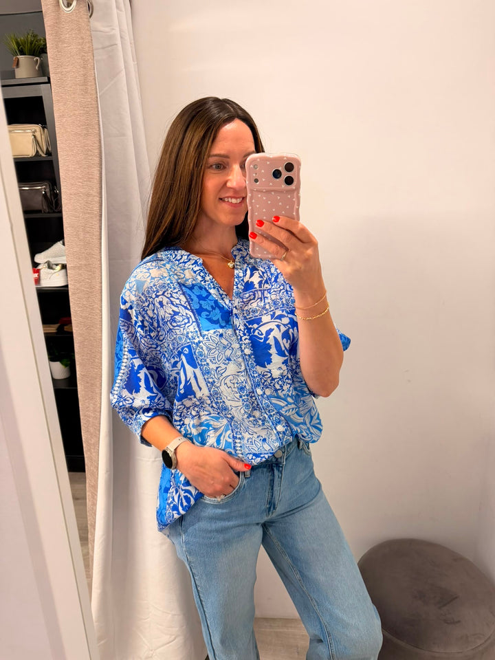Maria Shirt - Blue