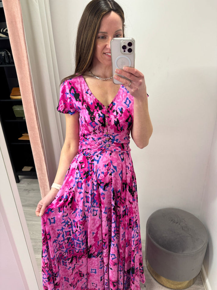 Sophia Dress - Pink